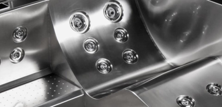 Спа бассейн из нержавеющей стали Wellis Volcano Спа бассейн из нержавеющей стали Wellis Volcano